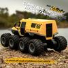 Amphibious 2.4GHz Remote Control Truck 8 Wheels Waterproof All Terrain RC Stunt Car