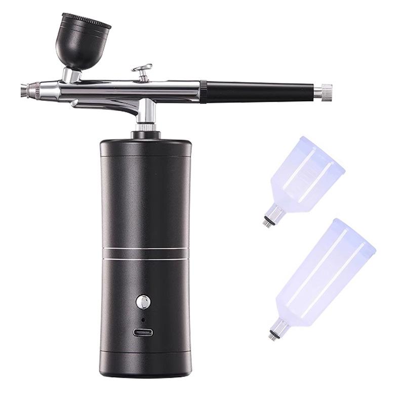 Portable Oxygen Injector Facial & Nail Art Airbrush for Hydration and Essence Spray