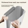 Hands-Free Wall-Mounted Trash Bin Space Saving Foldable Storage Bin No-Bending Trash Can  Bathroom