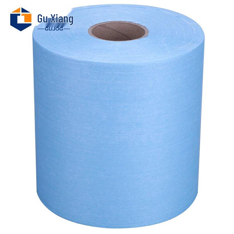 Guxiang Industrial Dust-Free Wiping Paper Roll синий