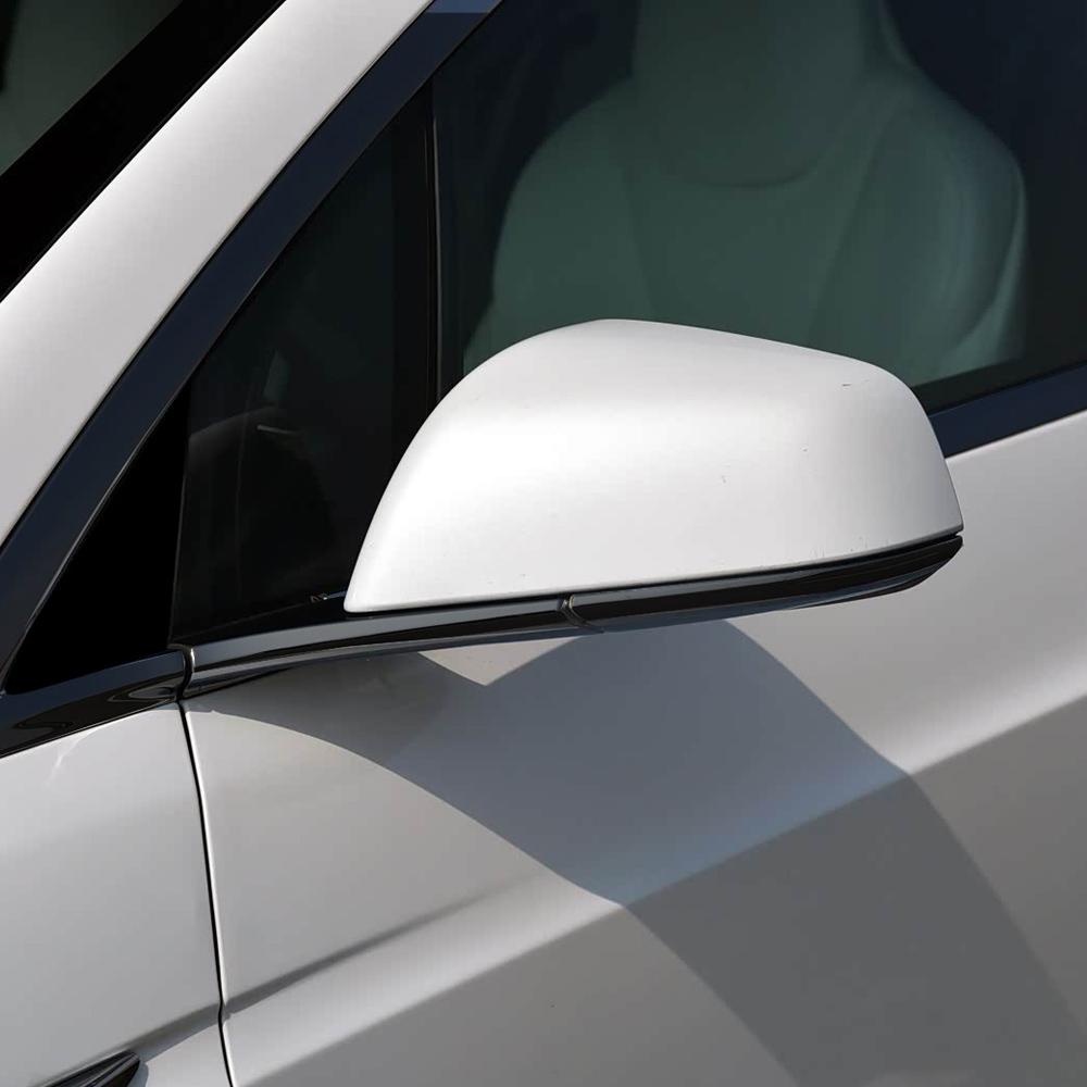 For Tesla Model X 2016-2020 PVC Matt Black Car Window Decorative Strip Sticker Car Exterior Protection Accessories