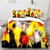 Japan Anime ONE PUNCH-MAN 3D Pattern Duvet Cover Set with Pillowcase 2/3pcs Cartoon Bedding Sets Bed Linen Queen King Bedclothes