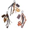 Multipurpose Charm Keychain Interior Pendant Made from Sturdy High Gluten Flour Portable for Personalize Vehicle Stylish