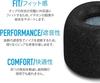 Comply 1 Pair with Tech Defender Guards Comfortable and TZ-100 (Standard) Earbuds, Large, (Noise Reduction, Fit, Anti-Slip Protection)