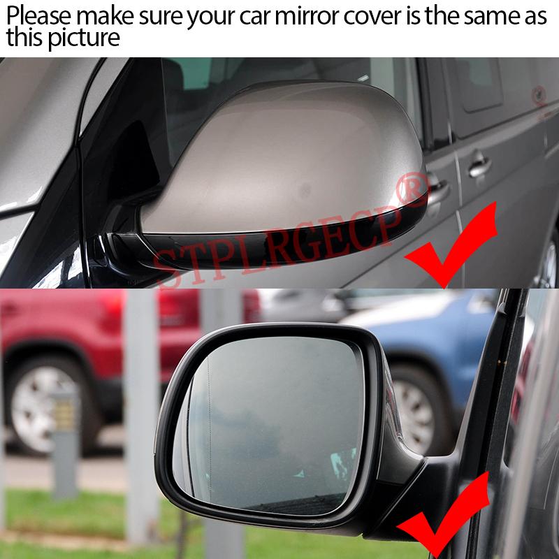 Left Right Hand Side Door Wing Reaview Mirror Glass Heated Replacement for Volkswagen VW  Amarok Transporter T5 T5.1 T6 10-22