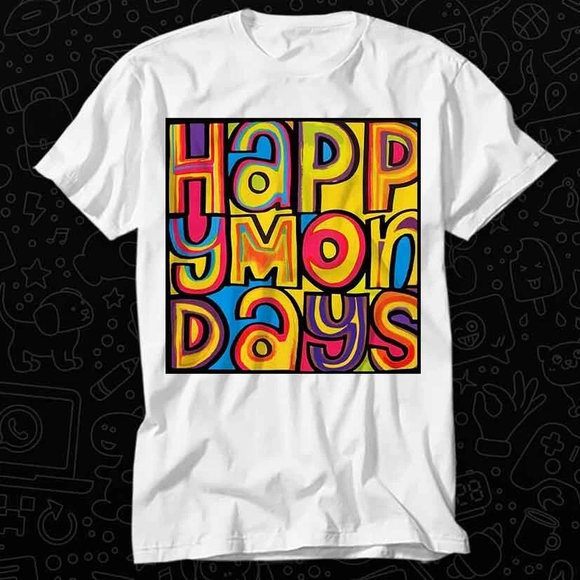 Happy Mondays Indie Dance Tv Show Madchester 90s Bez Ryder T Shirt 424 XL