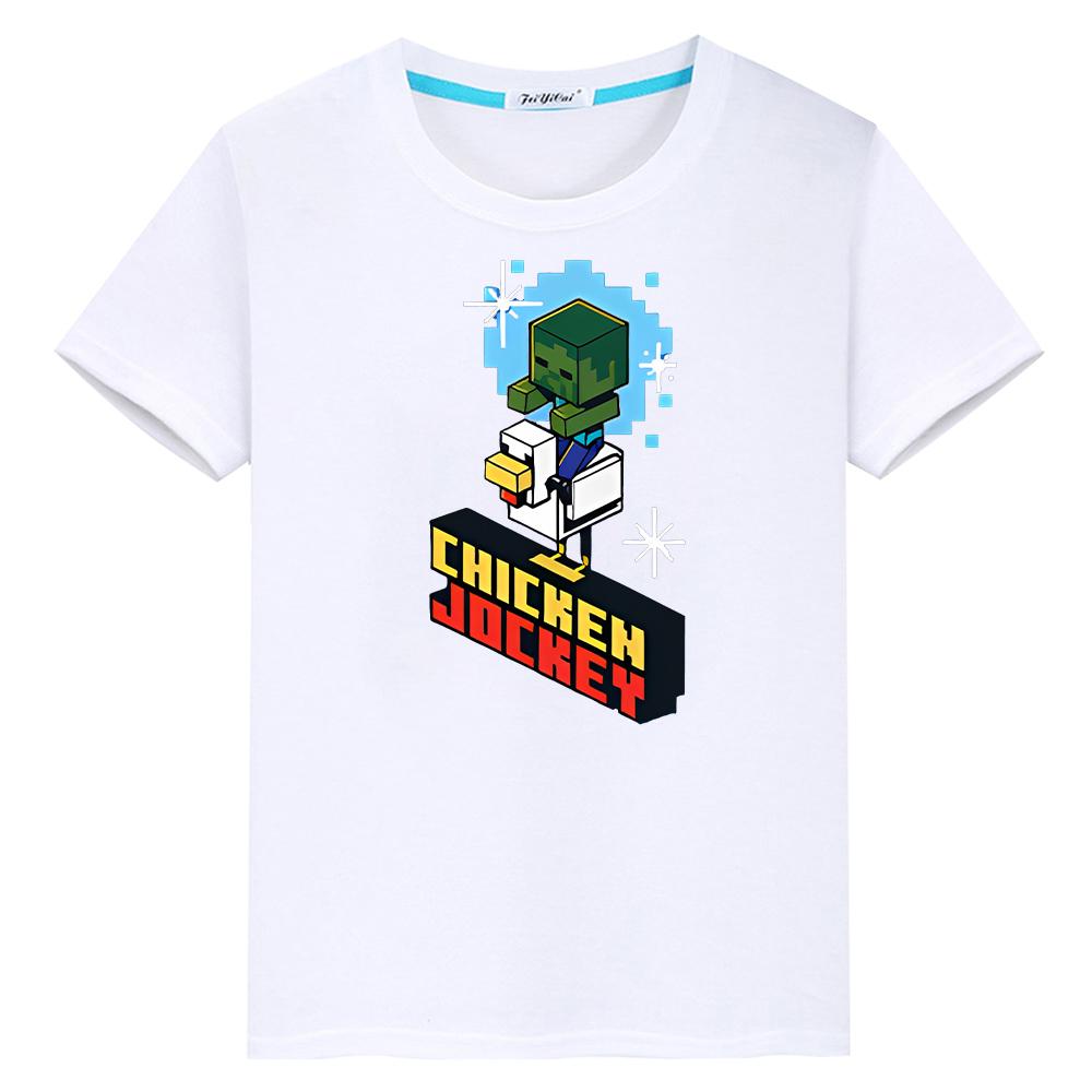 

футболка с милым принтом Kawaii для детей мальчик 10 лет Аниме Короткий y2k цельный 100% хлопок Милые футболки Топы детская одежда девочки 100 белый