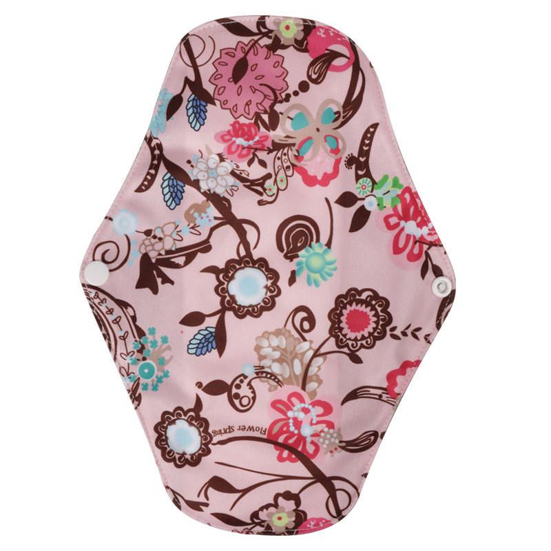 Sanitary Reusable Towels Pads Women Bamboo Cloth Washable Menstrual Safety Pads