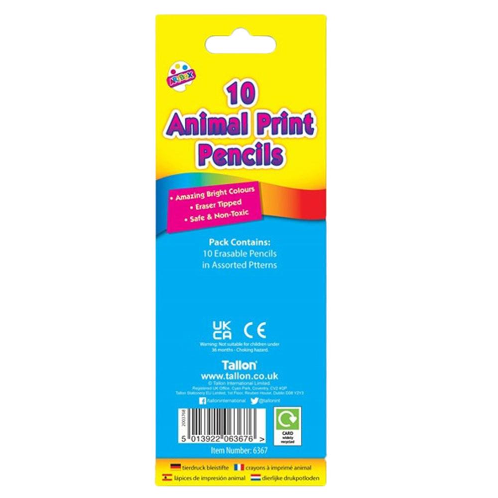ArtBox Tužka se zvířecím potiskem (Balení 10 ks)