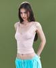 Peullijeunopallou Flora Lace Sleeveless Top (Baby Pink)