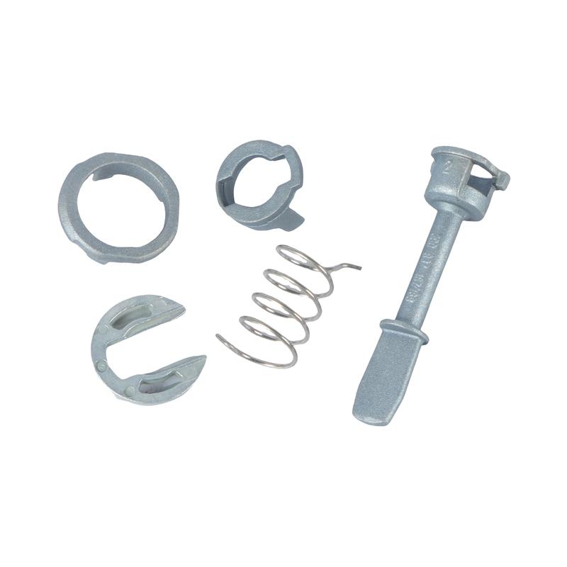 1set 3B0837167 3B0837168 Front Left Right Door Lock Barrel Repair Kit For Passat B5 Toledo Leon Arosa Lupo New Car Parts
