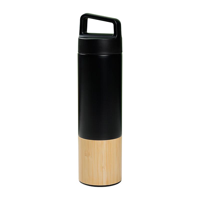 

Bamboo Shell Stainless Steel Insulated Coffee Cup 501-600ml чёрный