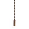 Set of 2 Ceiling Fan Chain Extenders with Connectors Bulb Pull Chain Extensions