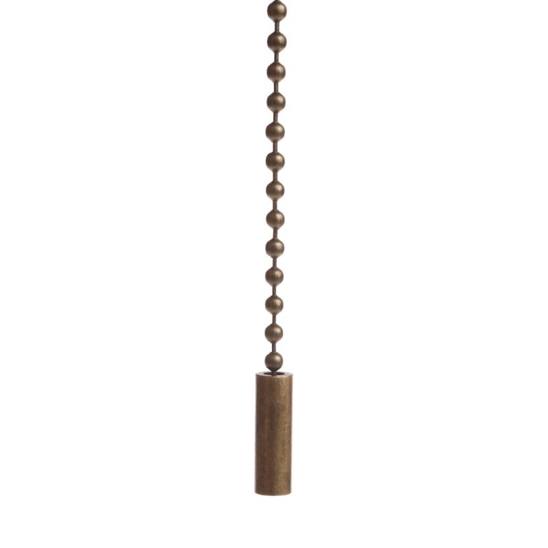 Set of 2 Ceiling Fan Chain Extenders with Connectors Bulb Pull Chain Extensions