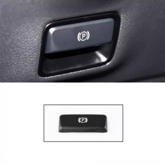 Black/Silver ABS Car Foot Brake Release Button Cover For Benz GLA GLE GLS 16-19