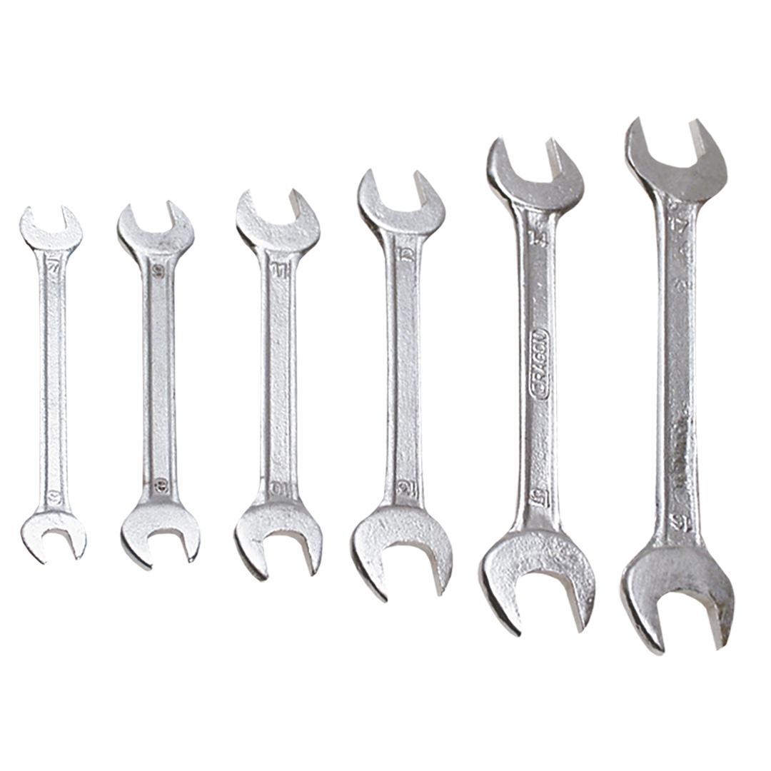 Top Tools Klucze Płaskie Dwustronne 6-17 Mm, Zestaw 6 Szt.