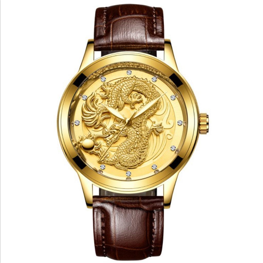 Men's Waterproof Luminous Running Alarm Clock Watch