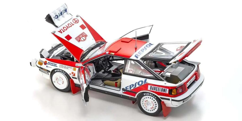 Kyosho Original Scale Toyota Celica 1991 Monte Carlo Finished Product 1/18 GT-FOUR (ST165) #2