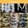 Tree Christmas White Feather Boa Strip Xmas Ribbon Party Garland Decor Diy 2m