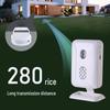 Wireless Infrared Welcome Doorbell - Long Distance Induction for Store or Home