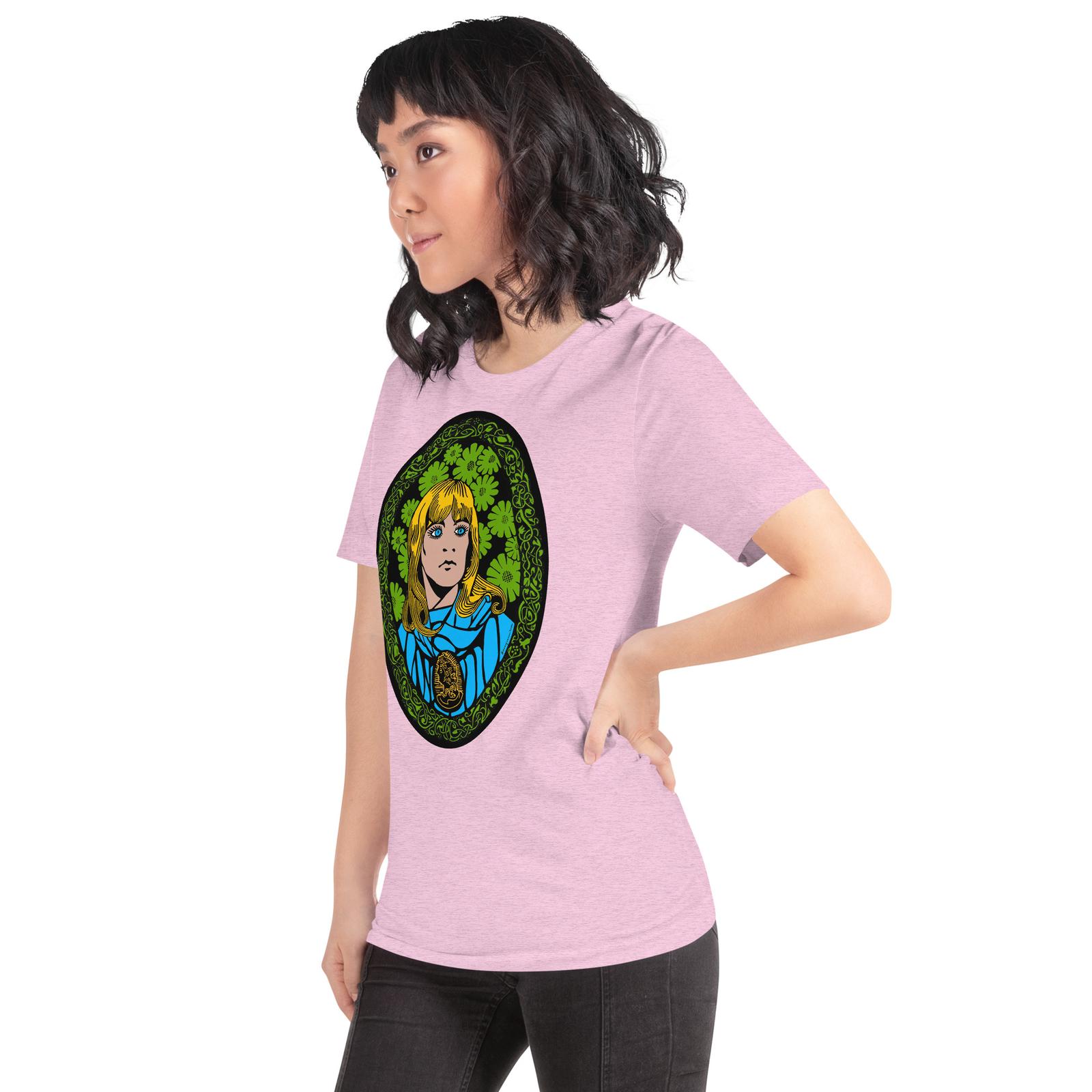 Hippie girl T-shirt flower power T-shirt M