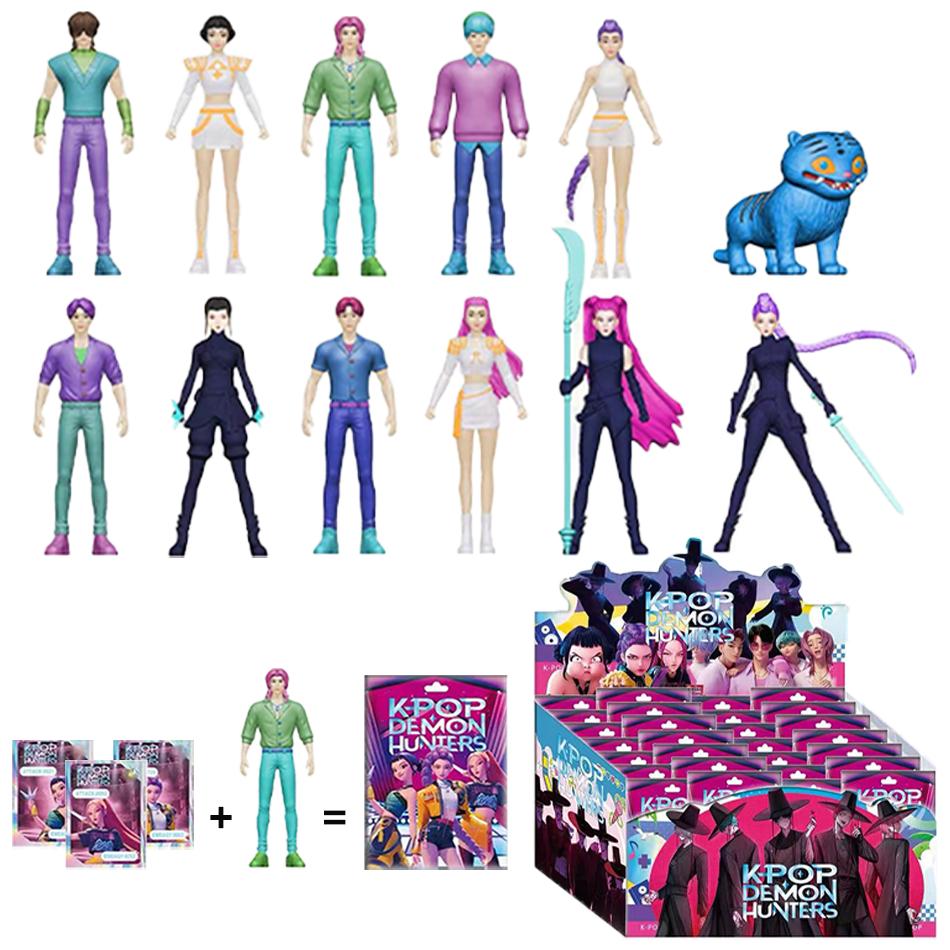 Anime Kpop Demon Hunters Figure Model Toy PVC Cartoon Gaming Peripherals Desk Decoration Collection Figures Model Toy For