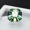 Sapphire Bluish Green Square Cut Natural 8.55 Ct Loose Gemstone Rare CERTIFIED P-0868