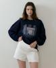 REORG Batd Satin Shorts White