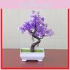 Simulated Pine Trees Artificial Green Plants With Pots Decoration Indoor