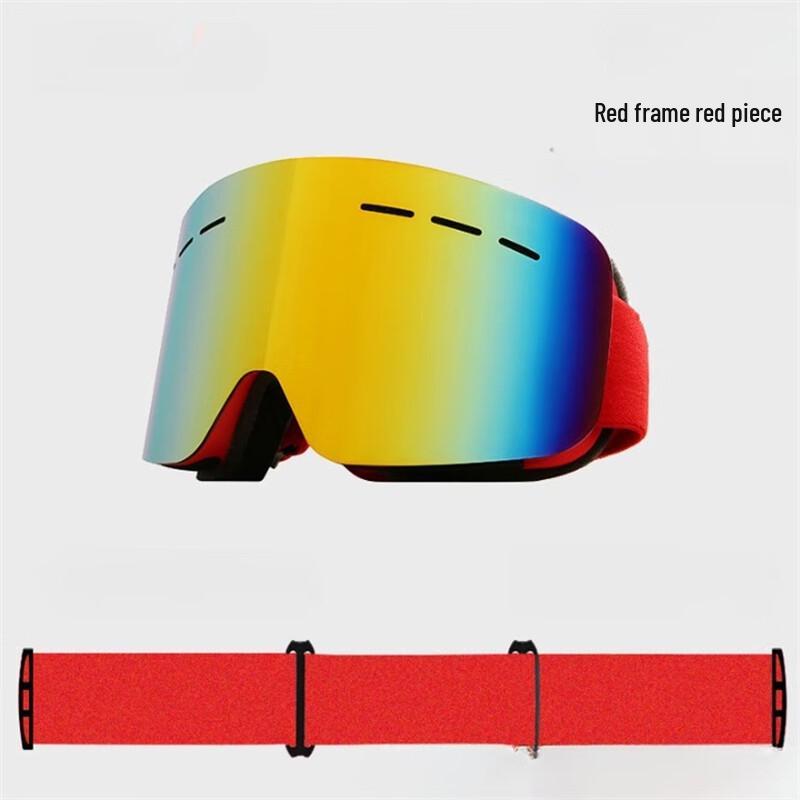 Longchan Double-Layer Anti-Fog Cylindrical Ski Goggles