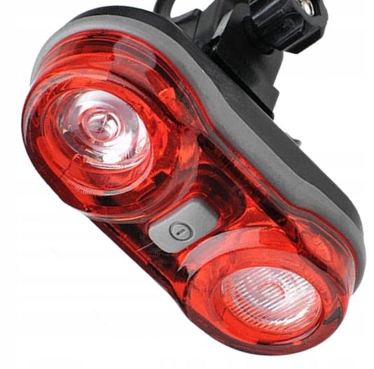 Jy-596 Rear Bike Light, 2X0.5W 17Lm Batteries