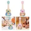 4 Strings Simulation Ukulele Toy Nylon Strings Small Guitar Toy Ukulele Guitar Toy  Outdoor Games