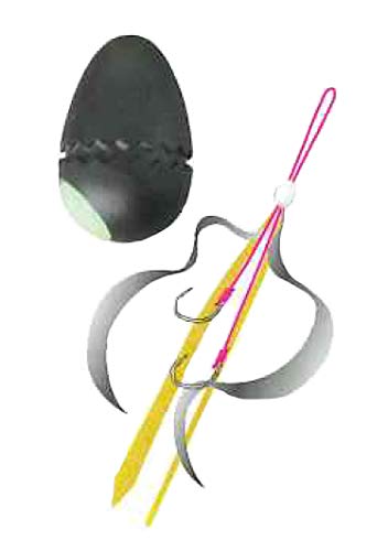 XESTA Lure Scrambled Egg 80g #08 MBKSL Matte Black/Glow 80g