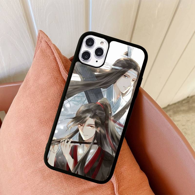 Anime Grandmaster Mo Dao Zu Shi Phone Case Silicone PC+TPU Case for iPhone 11 12 13 Pro Max 8 7 6 Plus X SE XR Hard Fundas