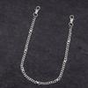 Dark Edge Metal Spike Waist Chain Punk Hip Hop Jewelry For Men Women