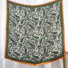 Simple and Elegant Temperament Mulberry Silk Silk Scarf Square Scarf Daily Travel with Exquisite Printed Satin Silk Scarf Square Scarf