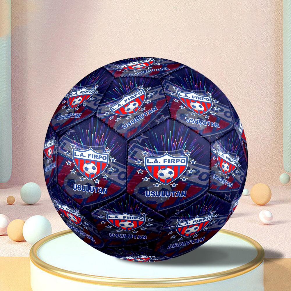 Firpo Soccer Crest Size 5 Soccer Balls, Anti-Slip, Protective Football, Outdoor Sport, a Unique Gift Suitable for Him/her, Birthdays