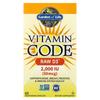 Garden of Life Vitamin Code Raw D3 2000IU Vegetarian Capsules, 60 Count