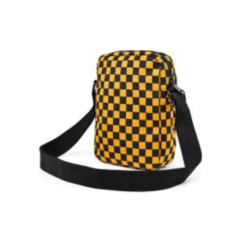 Vans Fabric Crossbody Bags Unisex Black Yellow Vans VN0A3TXMSF1