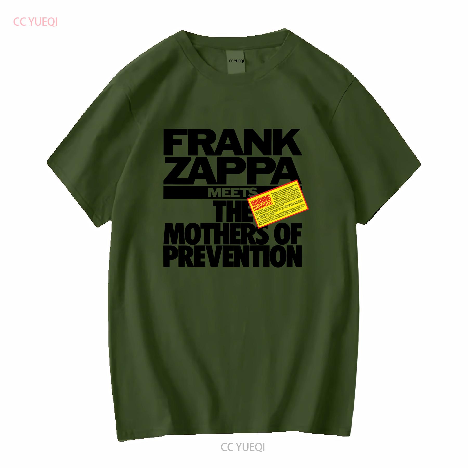 

Frank Zappa The Mothers Of Prevention White T Shirt NEW OFFICIAL vintage Washed Casual Unisex Stylish Slightly Comfortable L