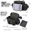 Multifunctional Fishing Large Hip for Lure Mountain Stream Boat Fishing Tool Outdoor Mountain and Travel Bag, Capacity, 3-Way Bag, Fishing, Eging,