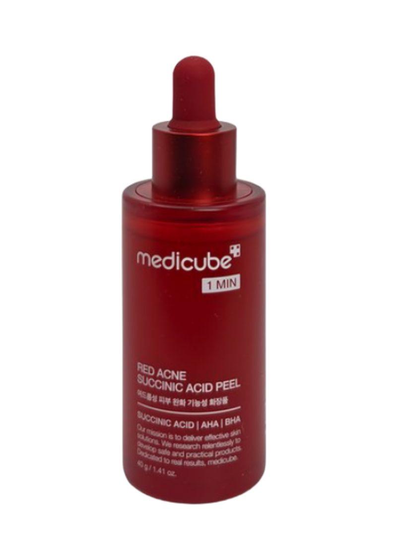 MEDICUBE Red Acne Succinic Acid Peel Exfoliating Pore Care Acne Treatment Peel 40g