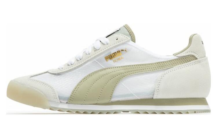 PUMA Roma Og T Translucent White Green 390666-03 36
