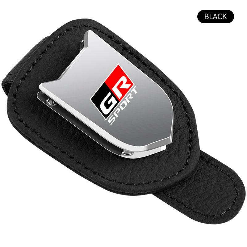 Car Sunglasses Protect Storage Cases Sun Visor Glasses Box Car Styling for Toyota Trd Gr Chr Corolla Yaris Rav4 E150 E120 Land Cruiser