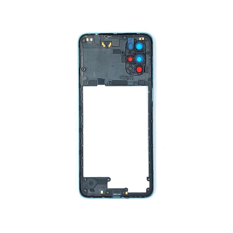 For Motorola Moto G22 Middle Frame Housing Bezel With Side Button
