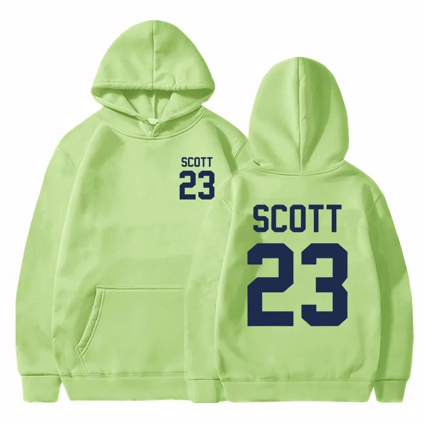 TREE HILL RAVENS Scott23 Hoodies Long Sleeve Men/Women Sweatshirts Streetwear Keith Scott Body Shop Hoodie Sudadera Mujer Winter