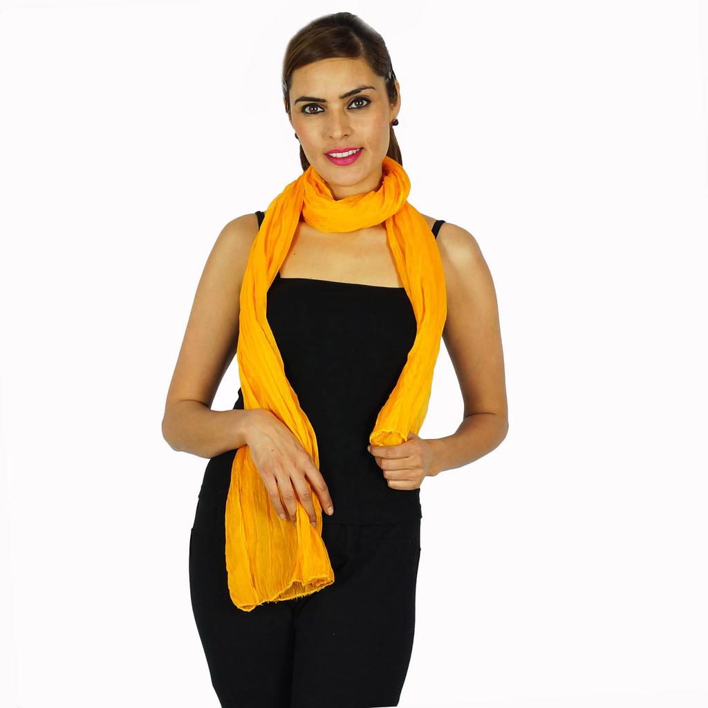 Indische Mode Chunni Hijab Lange Dupatta Chiffon-Mischung Halswickelschals