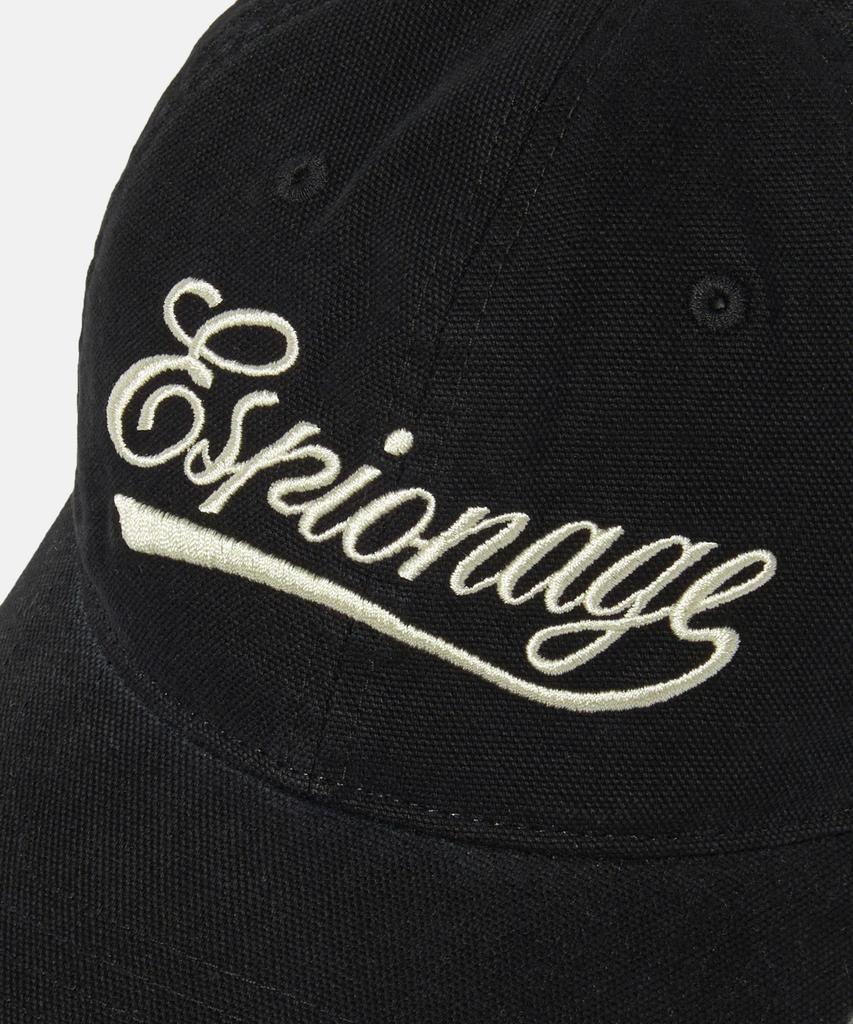 ESPIONAGE Script Logo Vintage Cap Black