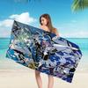 Anime L-Land Of The L-Lustrous Bath Towel Microfiber Soft Water Absorbing Breathable Girl Kids Decorative Cartoon Beach Towel