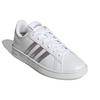 Adidas Grand Court Base Beyond 'White Matte Purple Metallic' Women's GW9247